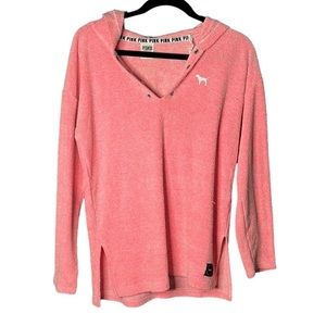 VICTORIA’S Secret Pink Pink Long Sleeve Hoodie Size XS